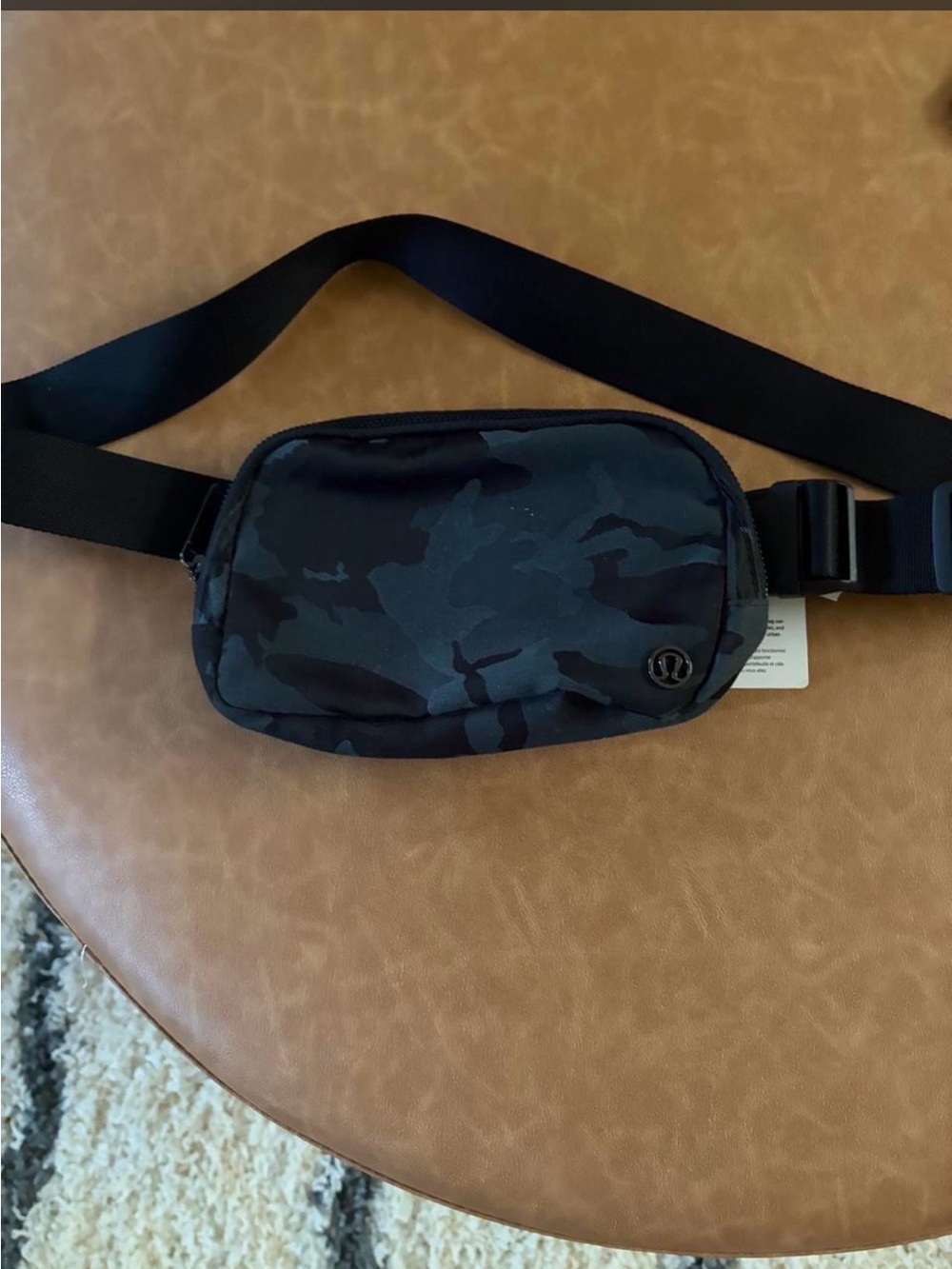 lululemon athletica Black Camo Waist Bag
